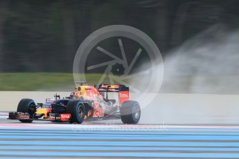 World © Octane Photographic Ltd. Pirelli wet tyre test, Paul Ricard, France. Tuesday 26th January 2016. Red Bull Racing RB11 – Daniil Kvyat. Digital Ref: 1499CB1D9424