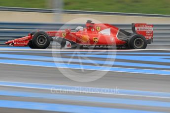 orld © Octane Photographic Ltd. Pirelli wet tyre test, Paul Ricard, France. Tuesday 26th January 2016. Ferrari SF15-T – Sebastian Vettel. Digital Ref: 1499CB1D9547