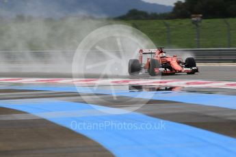 World © Octane Photographic Ltd. Pirelli wet tyre test, Paul Ricard, France Tuesday 26th January 2016. Ferrari SF15-T – Sebastian Vettel. Digital Ref. 1499CB1D9767