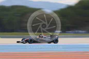 World © Octane Photographic Ltd. Pirelli wet tyre test, Paul Ricard, France. Tuesday 26th January 2016. McLaren Honda MP4/30 – Stoffel Vandoorne. Digital Ref: 1 1499CB7D5778