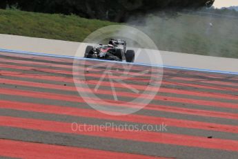 World © Octane Photographic Ltd. Pirelli wet tyre test, Paul Ricard, France. Tuesday 26th January 2016. McLaren Honda MP4/30 – Stoffel Vandoorne. Digital Ref: 1499LB1D6306