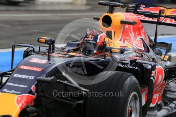 World © Octane Photographic Ltd. Pirelli wet tyre test, Paul Ricard, France. Tuesday 26th January 2016. Red Bull Racing RB11 – Daniil Kvyat. Digital Ref: 1499LB5D6056