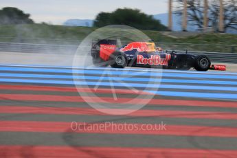 World © Octane Photographic Ltd. Pirelli wet tyre test, Paul Ricard, France. Tuesday 26th January 2016. Red Bull Racing RB11 – Daniil Kvyat. Digital Ref: 1499LB5D6083