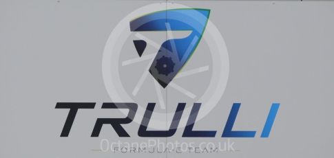 World © Octane Photographic Ltd. 5th February 2016 – Donington Park Formula e HQ. Trulli Formula e team logo. Digital Ref : 1501CB1D0448