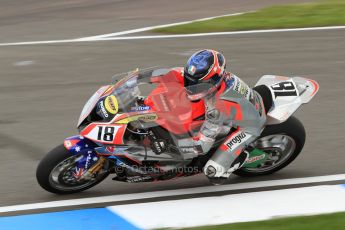 © Octane Photographic Ltd. 2012 World Superbike Championship – European GP – Donington Park. Friday 11th May 2012. WSBK Friday Qualifying practice. Mark Aitchison - BMW S1000RR. Digital Ref : 0330cb7d1407