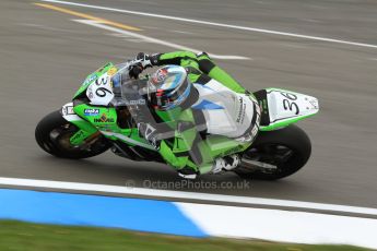 © Octane Photographic Ltd. 2012 World Superbike Championship – European GP – Donington Park. Friday 11th May 2012. WSBK Friday Qualifying practice. Leandro Mercado - Kawasaki ZX-10R. Digital Ref : 0330cb7d1454