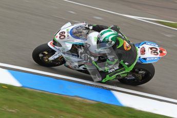 © Octane Photographic Ltd. 2012 World Superbike Championship – European GP – Donington Park. Friday 11th May 2012. WSBK Friday Qualifying practice. Peter Hickman - Suzuki GSX-R1000. Digital Ref : 0330cb7d1461