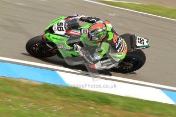 © Octane Photographic Ltd. 2012 World Superbike Championship – European GP – Donington Park. Friday 11th May 2012. WSBK Friday Qualifying practice. Tom Sykes - Kawasaki ZX-10R. Digital Ref : 0330cb7d1465