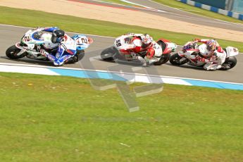 © Octane Photographic Ltd. 2012 World Superbike Championship – European GP – Donington Park. Friday 11th May 2012. WSBK Friday Qualifying practice. Leon Cramer - Suzuki GSK-R1000, Niccolo Canepa Ducati 1098R and Jonathan Rea - Honda CBR1000RR. Digital Ref : 0330cb7d1467