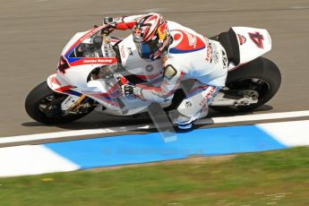 © Octane Photographic Ltd. 2012 World Superbike Championship – European GP – Donington Park. Friday 11th May 2012. WSBK Friday Qualifying practice. Hiroshi Aoyama - Honda CBR1000RR. Digital Ref : 0330cb7d1477