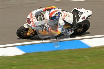 © Octane Photographic Ltd. 2012 World Superbike Championship – European GP – Donington Park. Friday 11th May 2012. WSBK Friday Qualifying practice. Sylvain Guintoli - Ducati 1098R. Digital Ref : 0330cb7d1498