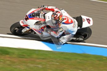 © Octane Photographic Ltd. 2012 World Superbike Championship – European GP – Donington Park. Friday 11th May 2012. WSBK Friday Qualifying practice. Hiroshi Aoyama - Honda CBR1000RR. Digital Ref : 0330cb7d1502