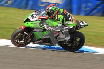 © Octane Photographic Ltd. 2012 World Superbike Championship – European GP – Donington Park. Friday 11th May 2012. WSBK Friday Qualifying practice. Tom Sykes - Kawasaki ZX-10R. Digital Ref : 0330cb7d1585