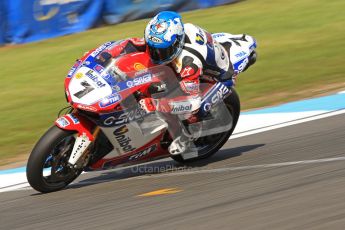 © Octane Photographic Ltd. 2012 World Superbike Championship – European GP – Donington Park. Friday 11th May 2012. WSBK Friday Qualifying practice. Carlos Checa - Ducati 1098R. Digital Ref : 0330cb7d1624