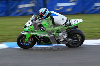 © Octane Photographic Ltd. 2012 World Superbike Championship – European GP – Donington Park. Friday 11th May 2012. WSBK Friday Qualifying practice. Leandro Mercado - Kawasaki ZX-10R. Digital Ref : 0330cb7d1674