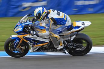 © Octane Photographic Ltd. 2012 World Superbike Championship – European GP – Donington Park. Friday 11th May 2012. WSBK Friday Qualifying practice. Michel Fabrizio - BMW S1000RR. Digital Ref : 0330cb7d1677