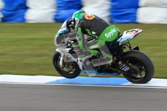 © Octane Photographic Ltd. 2012 World Superbike Championship – European GP – Donington Park. Friday 11th May 2012. WSBK Friday Qualifying practice. Peter Hickman - Suzuki GSX-R1000. Digital Ref : 0330cb7d1709