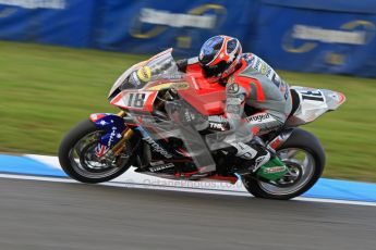 © Octane Photographic Ltd. 2012 World Superbike Championship – European GP – Donington Park. Friday 11th May 2012. WSBK Friday Qualifying practice. Mark Aitchison - BMW S1000RR. Digital Ref : 0330cb7d1727