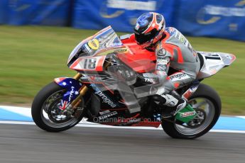 © Octane Photographic Ltd. 2012 World Superbike Championship – European GP – Donington Park. Friday 11th May 2012. WSBK Friday Qualifying practice. Mark Aitchison - BMW S1000RR. Digital Ref : 0330cb7d1871