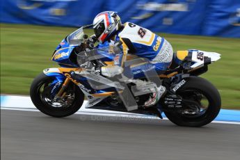 © Octane Photographic Ltd. 2012 World Superbike Championship – European GP – Donington Park. Friday 11th May 2012. WSBK Friday Qualifying practice. Ayrton Bodovini - BMW S1000RR. Digital Ref : 0330cb7d1882