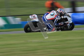 © Octane Photographic Ltd. 2012 World Superbike Championship – European GP – Donington Park. Friday 11th May 2012. WSBK Friday Qualifying practice. Marco Melandri - BMW S1000RR. Digital Ref : 0330lw7d4307