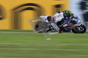 © Octane Photographic Ltd. 2012 World Superbike Championship – European GP – Donington Park. Friday 11th May 2012. WSBK Friday Qualifying practice. Chaz Davies - Aprillia RSV4 Factory. Digital Ref : 0330lw7d4418