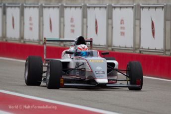 World © MaltaFormulaRacing. FIA F4 Italia testing Adria International Speedway - May 16th 2014. Tatuus F4 T014 Abarth. Digital Ref :