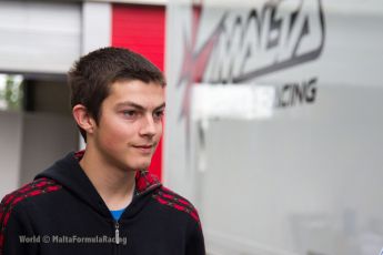 World © MaltaFormulaRacing. FIA F4 Italia testing Adria International Speedway - May 16th 2014. Tatuus F4 T014 Abarth. Malta Formula Racing - Zack Dante. Digital Ref :