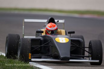 World © MaltaFormulaRacing. FIA F4 Italia testing Adria International Speedway - May 16th 2014. Tatuus F4 T014 Abarth. Digital Ref :