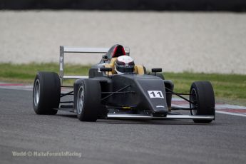 World © MaltaFormulaRacing. FIA F4 Italia testing Adria International Speedway - May 16th 2014. Tatuus F4 T014 Abarth. Malta Formula Racing - Keith Camilleri. Digital Ref :