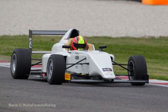 World © MaltaFormulaRacing. FIA F4 Italia testing Adria International Speedway - May 16th 2014. Tatuus F4 T014 Abarth. Digital Ref :