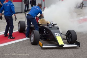 World © MaltaFormulaRacing. FIA F4 Italia testing Adria International Speedway - May 16th 2014. Tatuus F4 T014 Abarth. Digital Ref :