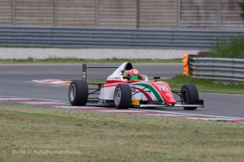 World © MaltaFormulaRacing. FIA F4 Italia testing Adria International Speedway - May 16th 2014. Tatuus F4 T014 Abarth. Digital Ref :