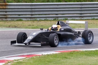 World © MaltaFormulaRacing. FIA F4 Italia testing Adria International Speedway - May 16th 2014. Tatuus F4 T014 Abarth. Malta Formula Racing - Keith Camilleri. Digital Ref :