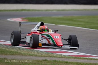 World © MaltaFormulaRacing. FIA F4 Italia testing Adria International Speedway - May 16th 2014. Tatuus F4 T014 Abarth. Digital Ref :