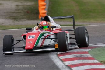 World © MaltaFormulaRacing. FIA F4 Italia testing Adria International Speedway - May 16th 2014. Tatuus F4 T014 Abarth. Digital Ref :