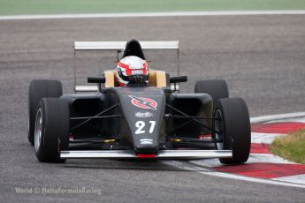 World © MaltaFormulaRacing. FIA F4 Italia testing Adria International Speedway - May 16th 2014. Tatuus F4 T014 Abarth. Digital Ref :