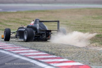 World © MaltaFormulaRacing. FIA F4 Italia testing Adria International Speedway - May 16th 2014. Tatuus F4 T014 Abarth. Digital Ref :