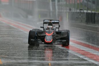 World © Octane Photographic Ltd. Red light at end of the pit lane. Tuesday 23rd June 2015, F1 In Season Testing, Red Bull Ring, Spielberg, Austria. Digital Ref:1322LB1D0428