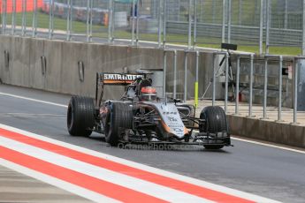 World © Octane Photographic Ltd. Sahara Force India VJM08 – Esteban Ocon. Tuesday 23rd June 2015, F1 In Season Testing, Red Bull Ring, Spielberg, Austria. Digital Ref: 1322LB1D0984