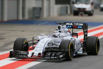 World © Octane Photographic Ltd. Williams Martini Racing FW37 – Susie Wolff. Tuesday 23rd June 2015, F1 In Season Testing, Red Bull Ring, Spielberg, Austria. Digital Ref: 1322LB1D1185