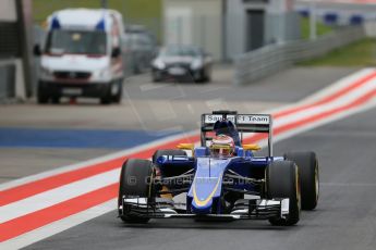 World © Octane Photographic Ltd. Sauber F1 Team C34-Ferrari – Raffaele Marciello. Tuesday 23rd June 2015, F1 In Season Testing, Red Bull Ring, Spielberg, Austria. Digital Ref: 1322LB1D1273