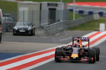 World © Octane Photographic Ltd. Infiniti Red Bull Racing RB11 – Pierre Gasly. Tuesday 23rd June 2015, F1 GP Qualifying, Red Bull Ring, Spielberg, Austria. Digital Ref: 1322LB1D1295