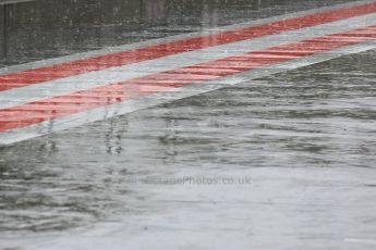 World © Octane Photographic Ltd. Wet pit lane. Tuesday 23rd June 2015, F1 In Season Testing, Red Bull Ring, Spielberg, Austria. Digital Ref: 1322LB5D8088