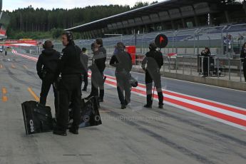 World © Octane Photographic Ltd. McLaren Honda pit crew. Tuesday 23rd June 2015, F1 In Season Testing, Red Bull Ring, Spielberg, Austria. Digital Ref: 1322LB5D8276