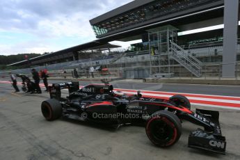 World © Octane Photographic Ltd. McLaren Honda MP4/30 – Stoffel Vandoorne. Tuesday 23rd June 2015, F1 In Season Testing, Red Bull Ring, Spielberg, Austria. Digital Ref: 1322LB5D8290