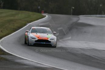 World © Octane Photographic Ltd. Avon Tyres British GT Championship Practice, Oulton Park, UK, Saturday 4th April 2015. Aston Martin GT4 Challenge – Pro/Am, Stratton – Jade Edwards and Chloe Edwards. Digital Ref : 1215LB1D2121
