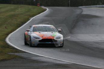 World © Octane Photographic Ltd. Avon Tyres British GT Championship Practice, Oulton Park, UK, Saturday 4th April 2015. Aston Martin GT4 Challenge – Pro/Am, Stratton – Jade Edwards and Chloe Edwards. Digital Ref : 1215LB1D2172