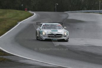 World © Octane Photographic Ltd. Avon Tyres British GT Championship Practice, Oulton Park, UK, Saturday 4th April 2015. Mercedes SLS AMG GT3 - Pro/Am, RAM Racing - Alistair MacKinnon and Lewis Plato. Digital Ref : 1215LB1D2210