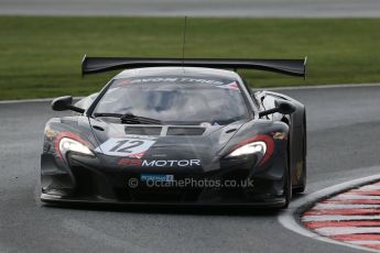 World © Octane Photographic Ltd. Avon Tyres British GT Championship Practice, Oulton Park, UK, Saturday 4th April 2015. McLaren 650S – Pro/Am, VonRyanRacing – Salih Yoluc and Euan Hankey. Digital Ref :